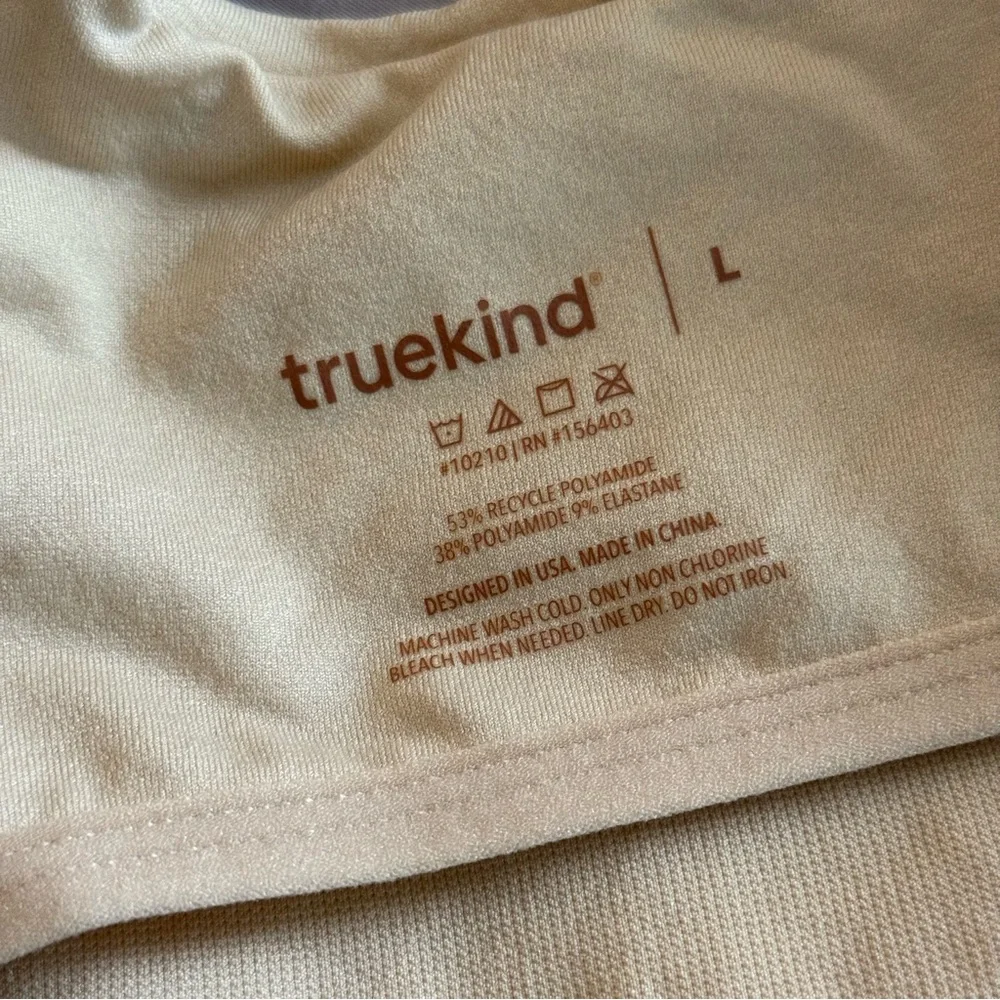 Shapermint Truekind Supportive Comfort Wireless Shaping Bra - Beige / Size Large - Picture 4 of 8